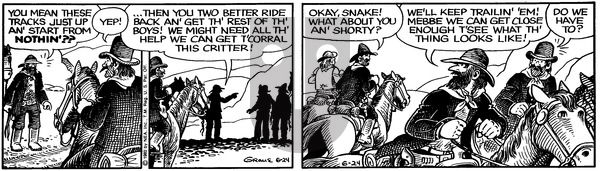 Alley Oop on Tuesday June 24, 1980 Comic Strip