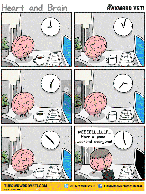 The Awkward Yeti on Friday September 11, 2015 Comic Strip
