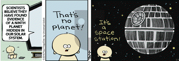 Thatababy on Tuesday February 9, 2016 Comic Strip