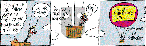 The Knight Life on Thursday November 9, 2017 Comic Strip