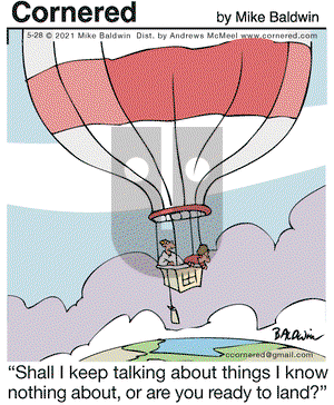 Cornered on Friday May 28, 2021 Comic Strip