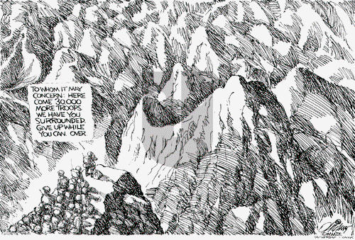 Pat Oliphant on Wednesday December 2, 2009 Comic Strip
