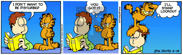 Garfield on Tuesday May 19, 1998 Comic Strip