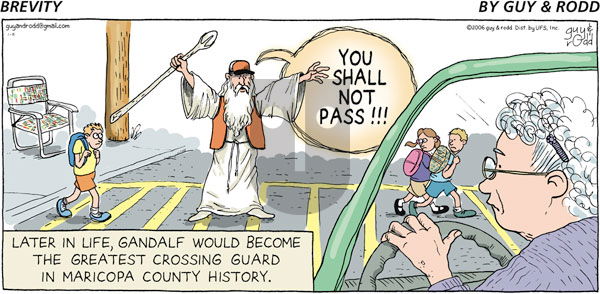 Brevity on Sunday January 8, 2006 Comic Strip