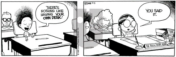 Grand Avenue on Wednesday September 15, 1999 Comic Strip
