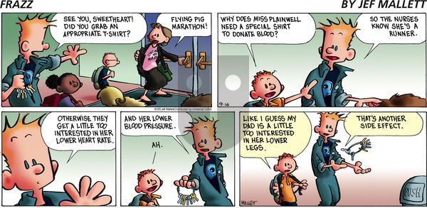 Frazz on Sunday September 16, 2012 Comic Strip