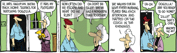 The Buckets on Saturday November 21, 2009 Comic Strip