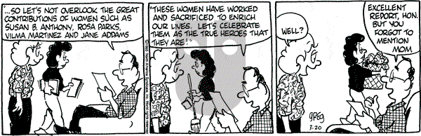 Luann on Saturday March 20, 1993 Comic Strip
