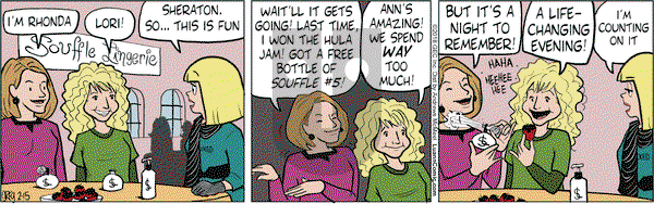 Luann on Thursday February 15, 2018 Comic Strip