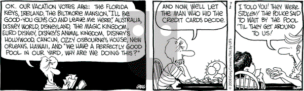 The Buckets on Wednesday July 2, 2008 Comic Strip
