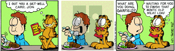 Garfield on Friday January 24, 1997 Comic Strip