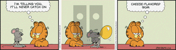 Garfield on Thursday February 6, 2020 Comic Strip