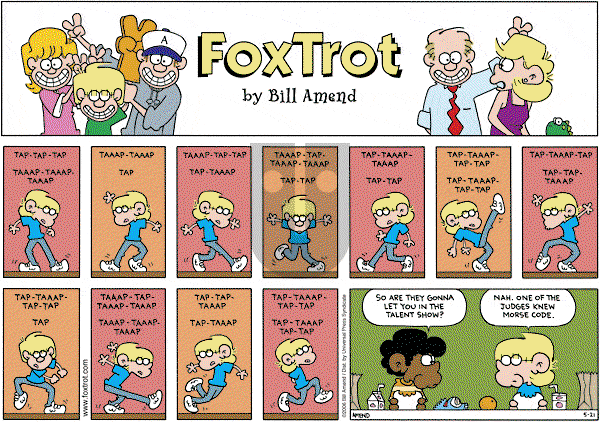 FoxTrot - Sunday May 21, 2006 Comic Strip