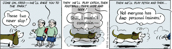 Fred Basset on Wednesday June 12, 2013 Comic Strip