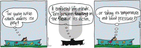 The Knight Life on Monday July 17, 2017 Comic Strip