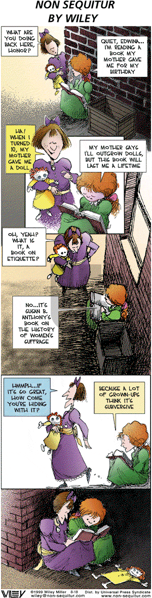 Non Sequitur on Sunday August 18, 2002 Comic Strip