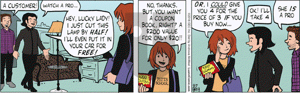 Luann on Tuesday August 7, 2018 Comic Strip