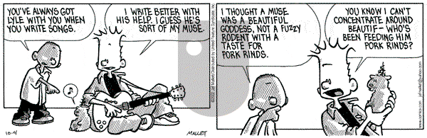 Frazz on Friday October 4, 2002 Comic Strip