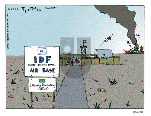 Ted Rall - Monday December 4, 2023 Comic Strip