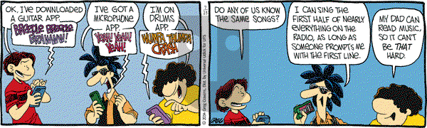 The Buckets on Wednesday July 23, 2014 Comic Strip