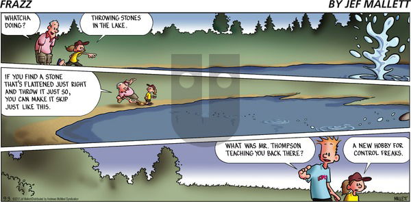 Frazz on Sunday September 3, 2017 Comic Strip