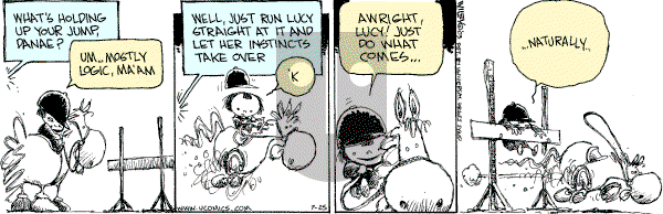 Non Sequitur on Friday July 25, 2003 Comic Strip
