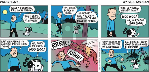 Pooch Cafe on Sunday August 4, 2019 Comic Strip