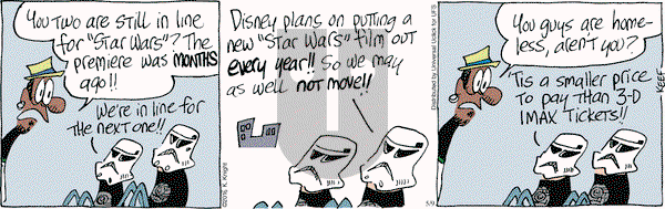 The Knight Life on Monday May 9, 2016 Comic Strip