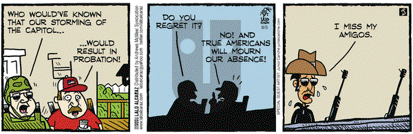 La Cucaracha on Thursday August 5, 2021 Comic Strip