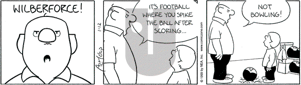 The Born Loser on Tuesday January 12, 1999 Comic Strip