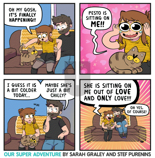 Our Super Adventure - Monday April 4, 2022 Comic Strip