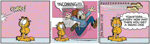 Garfield on Tuesday October 28, 2003 Comic Strip
