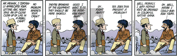 Doonesbury on Friday December 12, 2014 Comic Strip