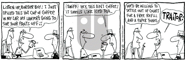 The Duplex on Friday June 27, 1997 Comic Strip