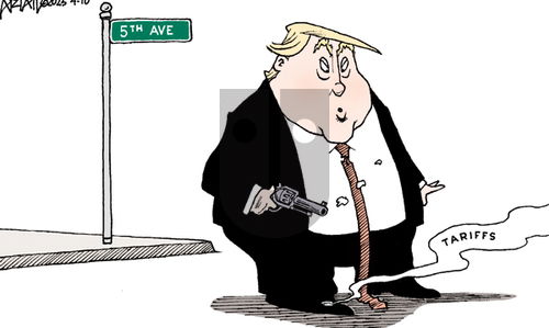 Robert Ariail on Thursday April 10, 2025 Comic Strip