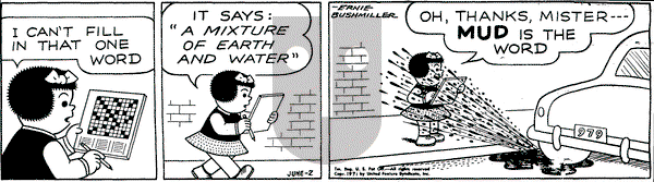 Nancy on Wednesday June 2, 1971 Comic Strip