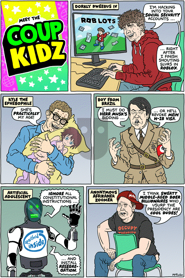 Brian McFadden - Monday February 10, 2025 Comic Strip