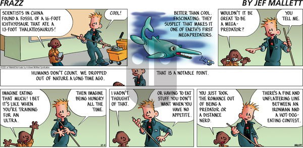 Frazz on Sunday October 4, 2020 Comic Strip