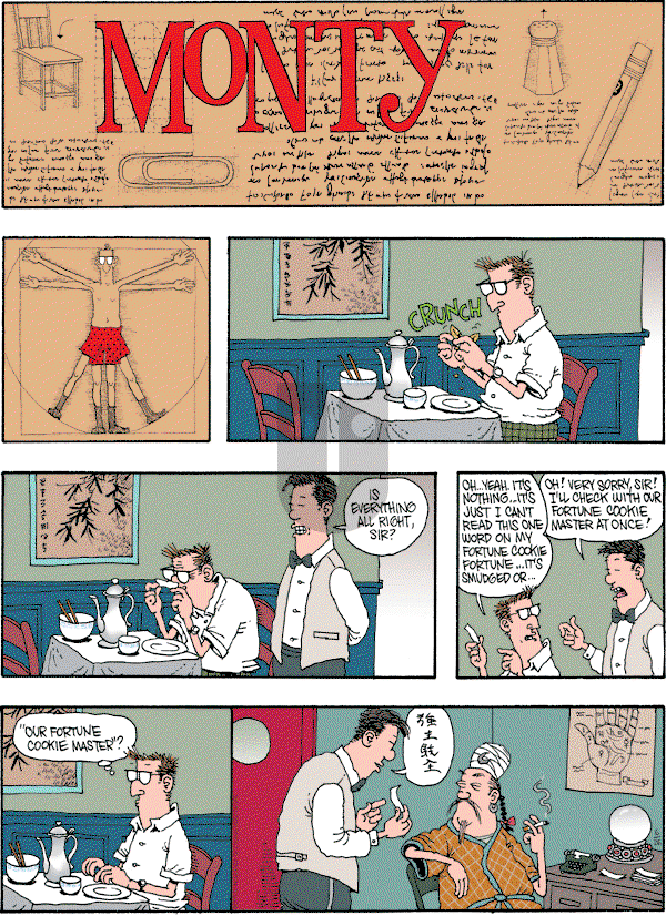 Monty - Sunday June 26, 2011 Comic Strip