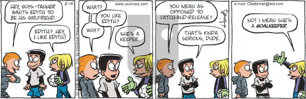 Cleats - Friday March 10, 2006 Comic Strip