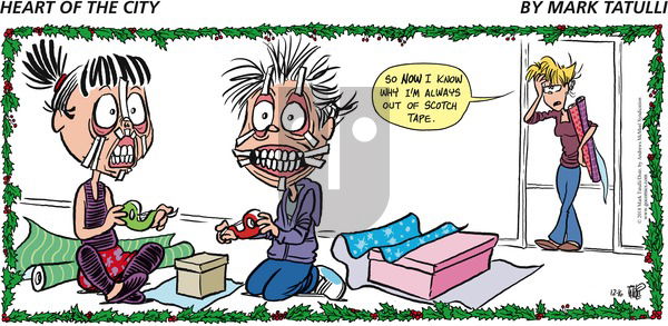 Heart of the City on Sunday December 16, 2018 Comic Strip