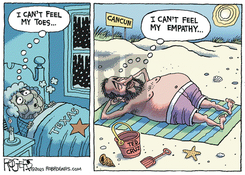 Rob Rogers on Saturday February 20, 2021 Comic Strip