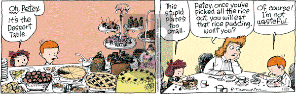 Cul de Sac - Friday November 27, 2020 Comic Strip