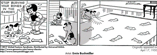 Nancy Classics on Monday April 17, 2017 Comic Strip