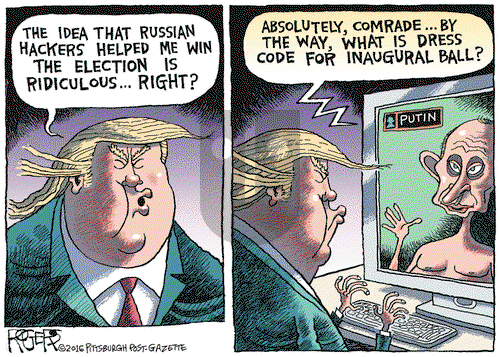 Rob Rogers on Tuesday December 13, 2016 Comic Strip