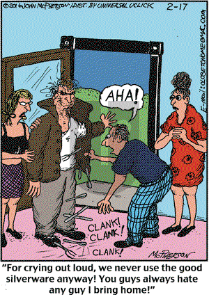 Close to Home on Wednesday February 17, 2016 Comic Strip