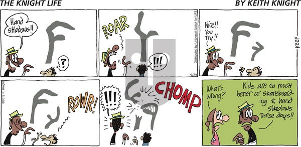 The Knight Life on Tuesday April 29, 2025 Comic Strip