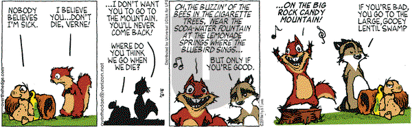 Over the Hedge on Thursday October 20, 2011 Comic Strip