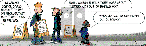 Frazz - Tuesday November 8, 2022 Comic Strip
