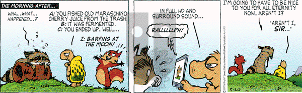 Over the Hedge on Saturday May 20, 2017 Comic Strip